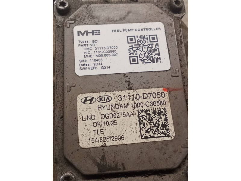Recambio de bomba combustible para kia sportage iv (ql, qle) 1.6 gdi referencia OEM IAM 31110D7050 1000C36580 