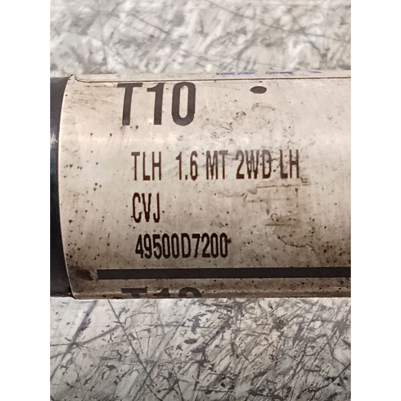 Recambio de transmision delantera izquierda para kia sportage iv (ql, qle) 1.6 gdi referencia OEM IAM T10TG3J411VP 49500D7200 