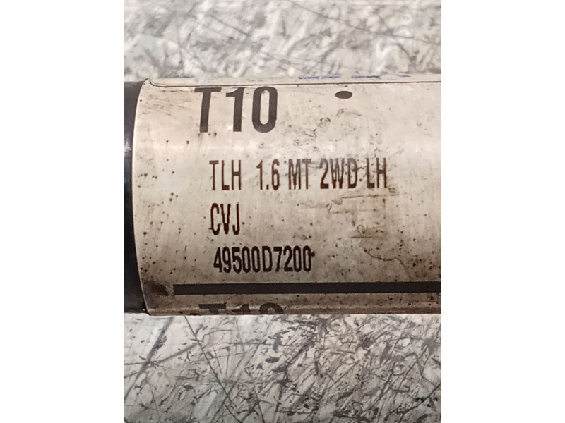 Recambio de transmision delantera izquierda para kia sportage iv (ql, qle) 1.6 gdi referencia OEM IAM T10TG3J411VP 49500D7200 