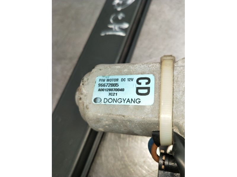 Recambio de elevalunas trasero derecho para opel antara cosmo 4x4 referencia OEM IAM 96672885 A00128070040 5p