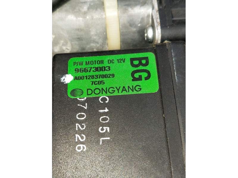 Recambio de elevalunas delantero izquierdo para opel antara cosmo 4x4 referencia OEM IAM 96673003 5p A00128370029