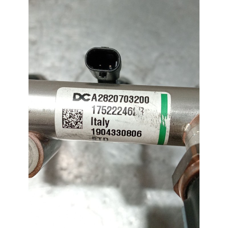 Recambio de rampa inyectora para renault scénic iv (j9_) 1.3 tce 140 referencia OEM IAM 175222462R A2820703200  Recambio de rampa inyectora para renault scénic iv (j9_) 1.3 tce 140 referencia OEM IAM 175222462R A2820703200