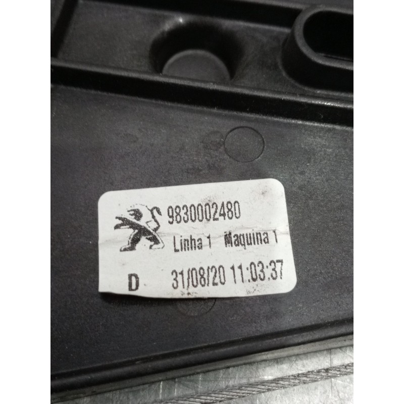 Recambio de elevalunas trasero derecho para peugeot 2008 i van (cu_) bluehdi 100 (cuyhym) referencia OEM IAM 9830002480  