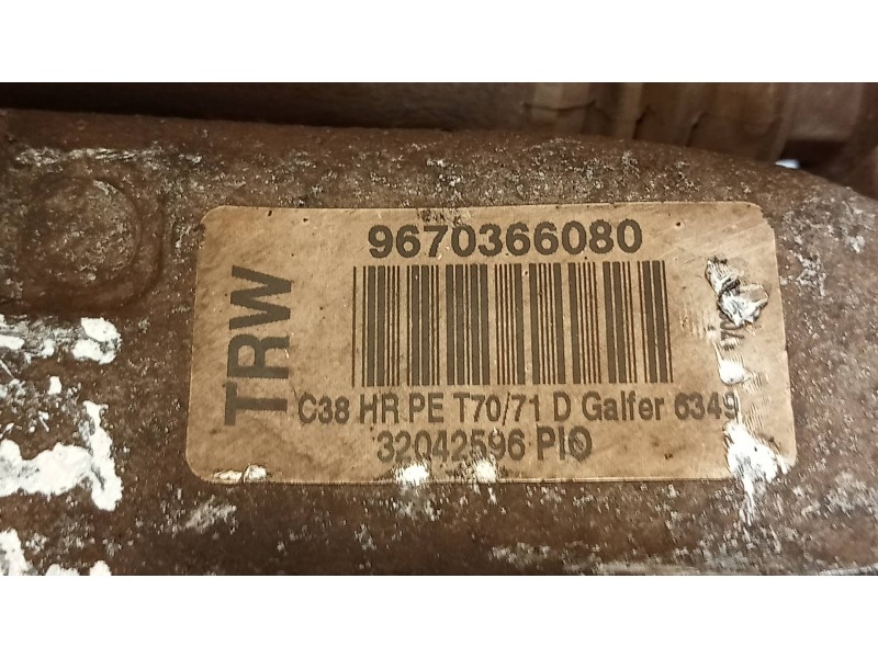 Recambio de pinza freno trasera derecha para citroen c4 berlina cool referencia OEM IAM 9670366080  