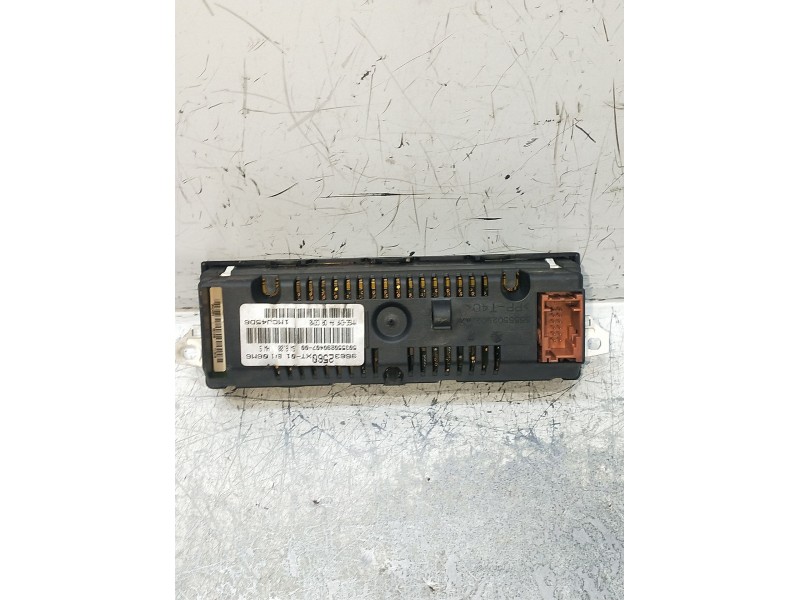 Recambio de pantalla multifuncion para citroën c3 i (fc_, fn_) 1.4 hdi referencia OEM IAM 96632560XT  