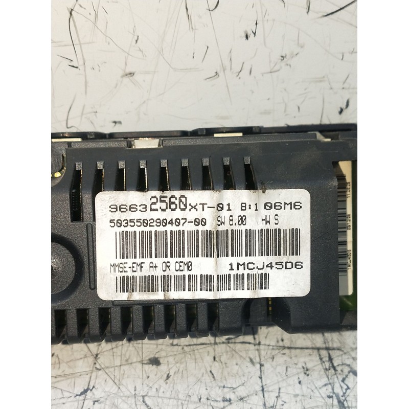 Recambio de pantalla multifuncion para citroën c3 i (fc_, fn_) 1.4 hdi referencia OEM IAM 96632560XT  