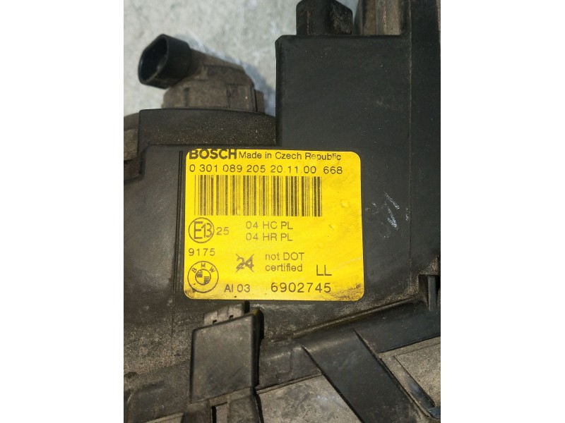 Recambio de faro izquierdo para bmw serie 3 touring (e46) referencia OEM IAM 0301089205  