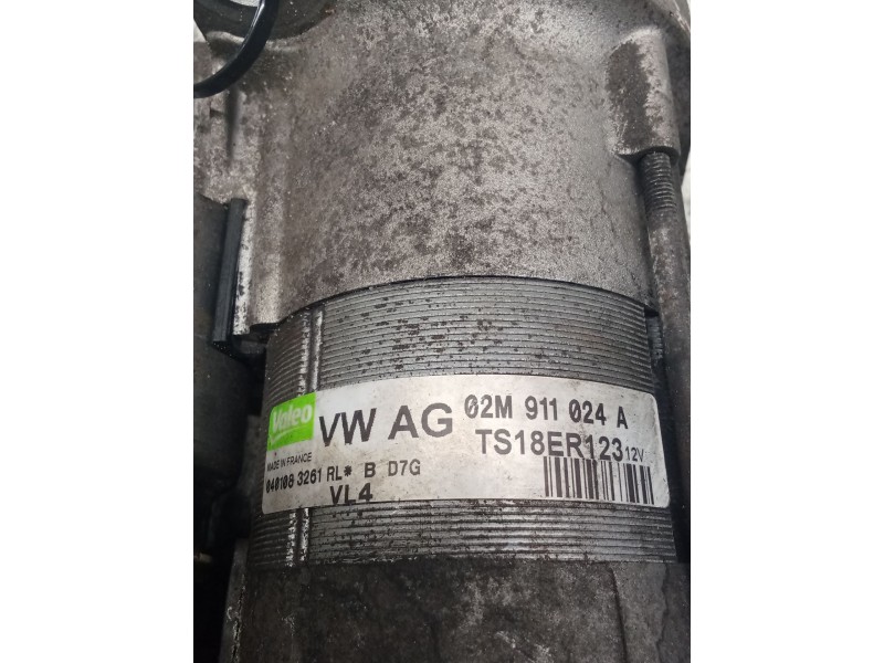 Recambio de motor arranque para volkswagen tiguan (5n1) advance referencia OEM IAM 02M911024A  