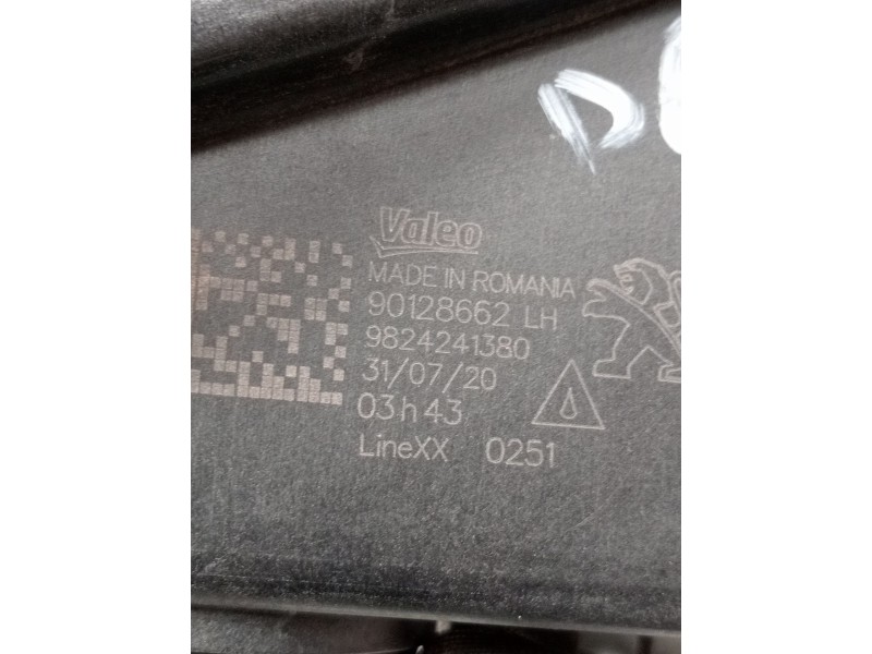 Recambio de piloto delantero izquierdo para peugeot 2008 i van (cu_) bluehdi 100 (cuyhym) referencia OEM IAM 9824241380 90128662