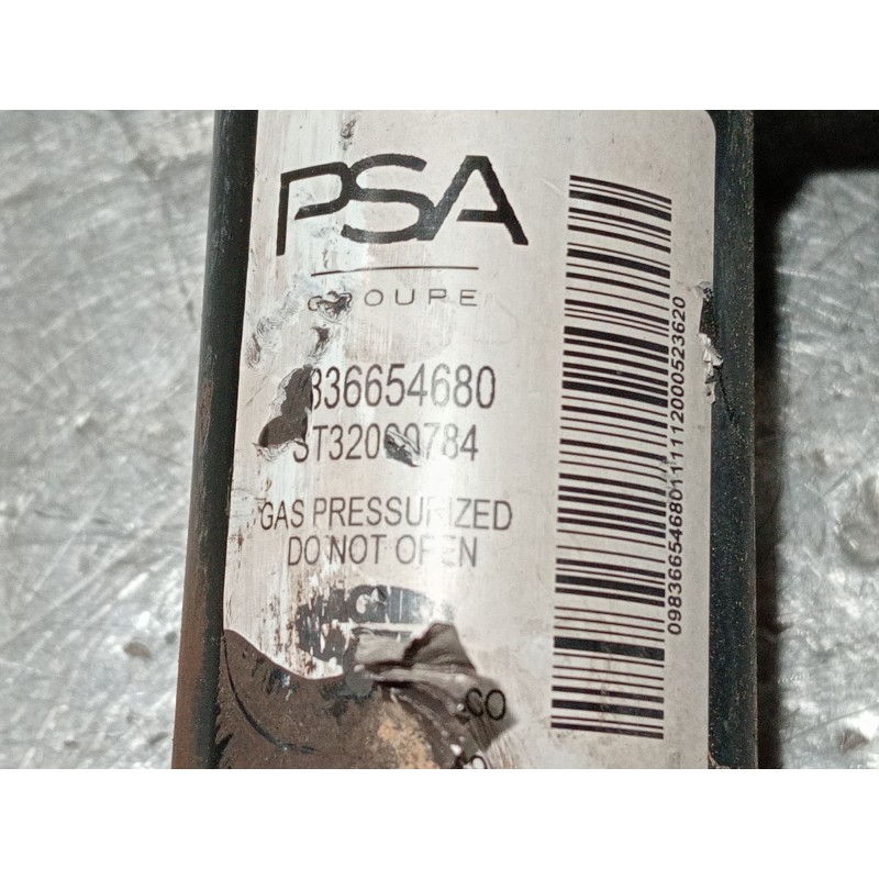 Recambio de amortiguador delantero derecho para peugeot 2008 i van (cu_) bluehdi 100 (cuyhym) referencia OEM IAM 9836654680 ST32
