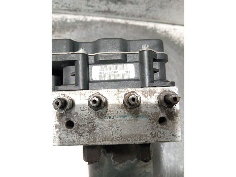 Recambio de abs para nissan qashqai (j10) acenta referencia OEM IAM 0265950616 0265235295 47660JD01B