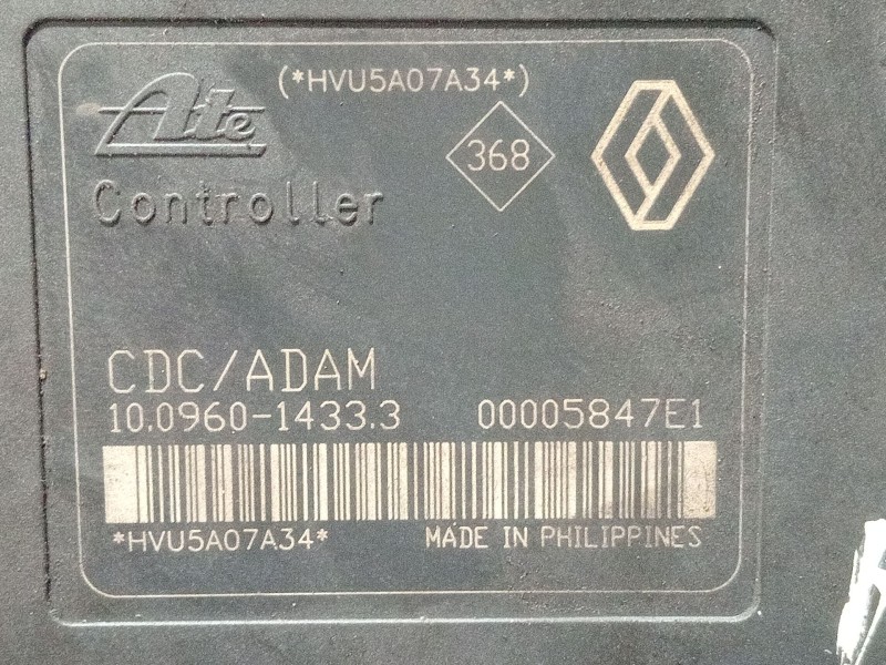 Recambio de abs para renault laguna ii (bg0/1_) 1.9 dci (bg08, bg0g) referencia OEM IAM 8200159837 P5CT2AAY4 10096014333