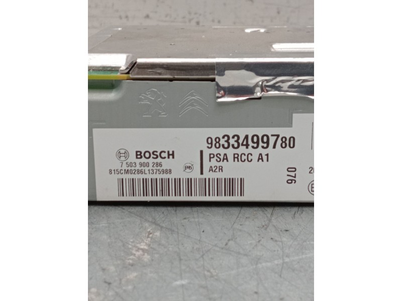 Recambio de sistema navegacion gps para peugeot 2008 i van (cu_) bluehdi 100 (cuyhym) referencia OEM IAM 9833499780 7503900286  