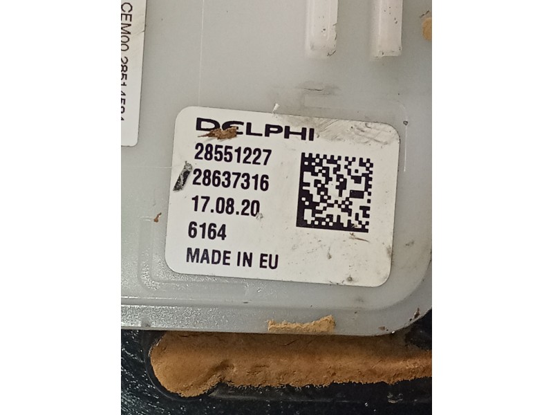 Recambio de bomba combustible para peugeot 2008 i van (cu_) bluehdi 100 (cuyhym) referencia OEM IAM 28551227 28637316 