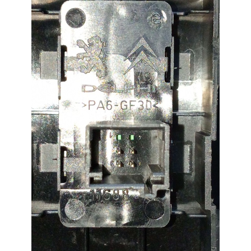 Recambio de mando elevalunas delantero derecho para peugeot 308 i (4a_, 4c_) 1.6 hdi referencia OEM IAM 96565184xt 53269801  