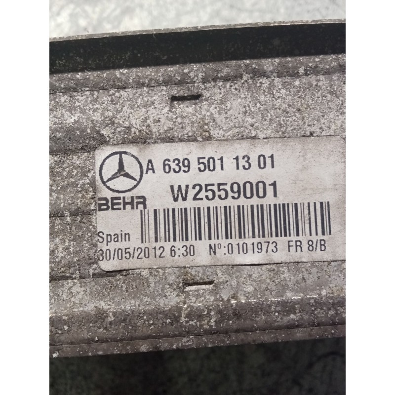 Recambio de intercooler para mercedes-benz vito (w639) basic, combi referencia OEM IAM W2559001  