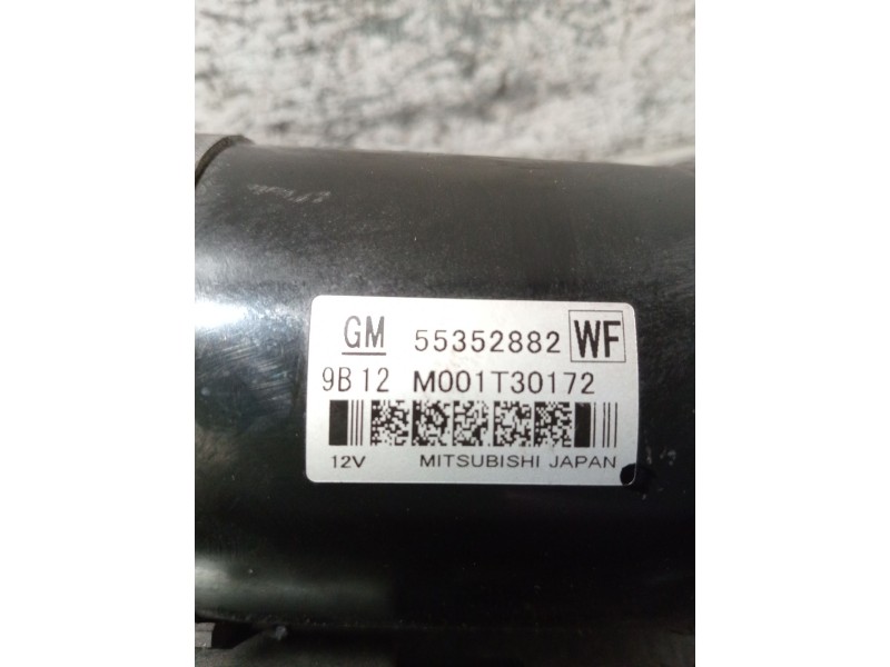 Recambio de motor arranque para opel insignia a (g09) 2.0 cdti (68) referencia OEM IAM 55352882 M001T30172 