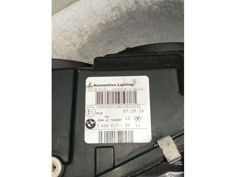 Recambio de faro izquierdo para bmw x3 (f25) referencia OEM IAM F00HTB305108    740001705L  