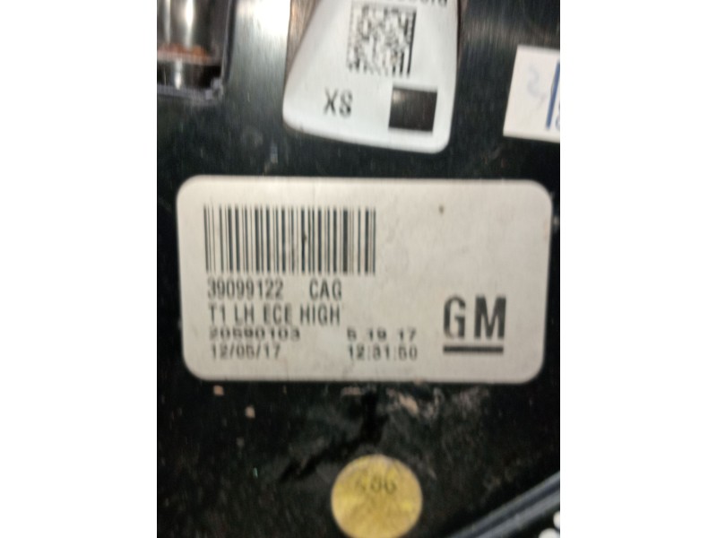 Recambio de piloto trasero izquierdo para opel insignia b sports tourer (z18) 2.0 cdti (35) referencia OEM IAM 39099122 20590103