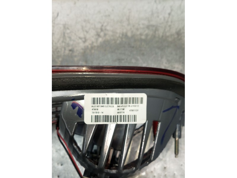 Recambio de piloto trasero izquierdo interior para bmw x3 (f25) referencia OEM IAM 470011LH  