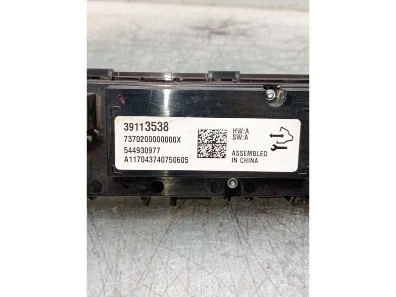 Recambio de mando calefaccion / aire acondicionado para opel insignia b sports tourer (z18) 2.0 cdti (35) referencia OEM IAM 391