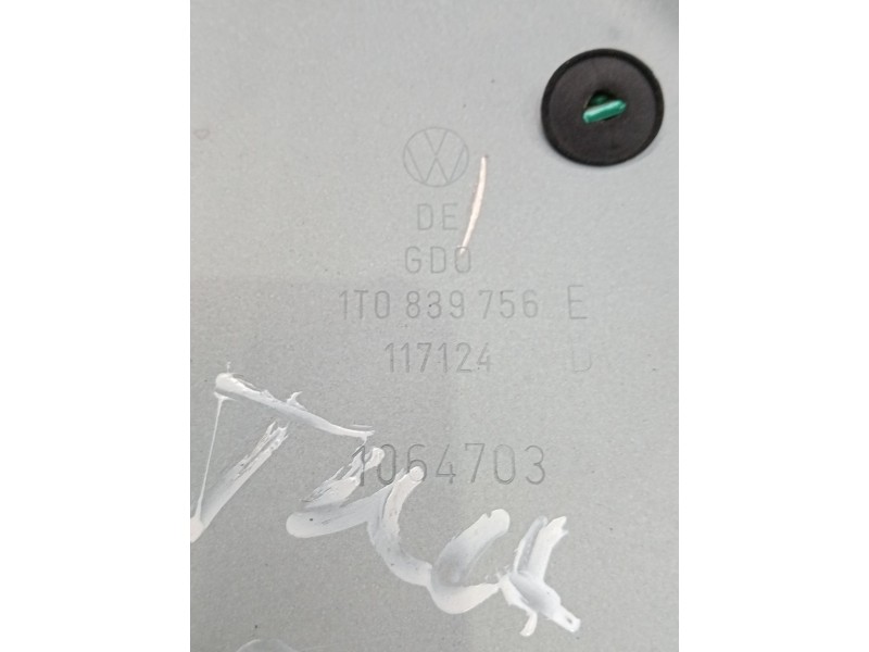 Recambio de elevalunas trasero derecho para volkswagen touran (1t1, 1t2) 2.0 tdi referencia OEM IAM 1t0839756e  