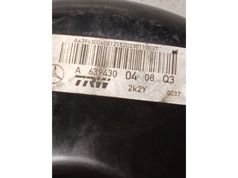 Recambio de servofreno para mercedes-benz vito (w639) basic, combi referencia OEM IAM A6394300408Q3  