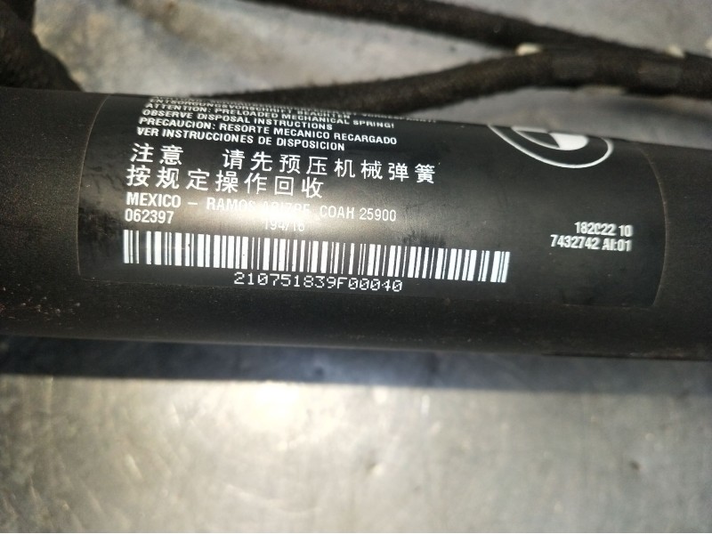 Recambio de amortiguadores maletero / porton para bmw x3 (f25) referencia OEM IAM 210751839F  