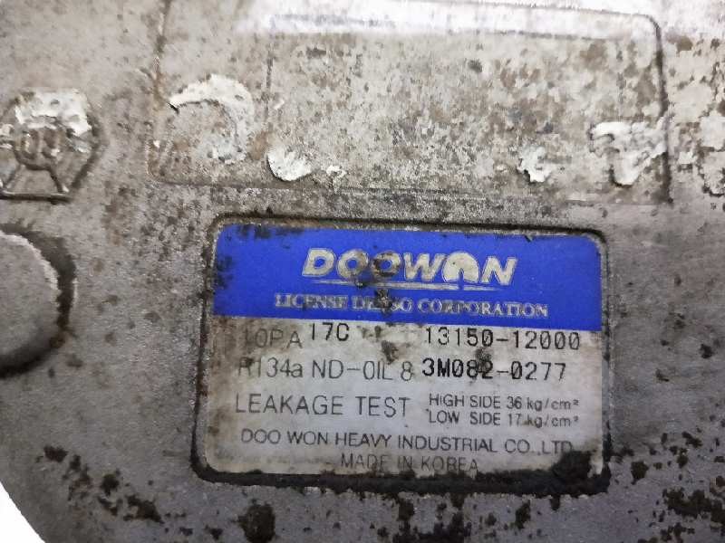 Recambio de compresor aire acondicionado para kia carnival ii 2.9 crdi cat referencia OEM IAM 13501200 10PA17C 