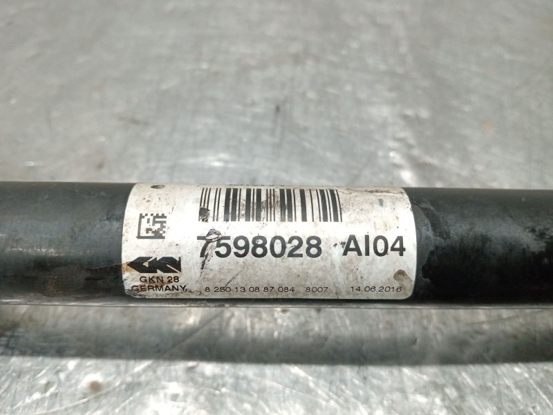 Recambio de transmision delantera derecha para bmw x3 (f25) referencia OEM IAM 7598028  