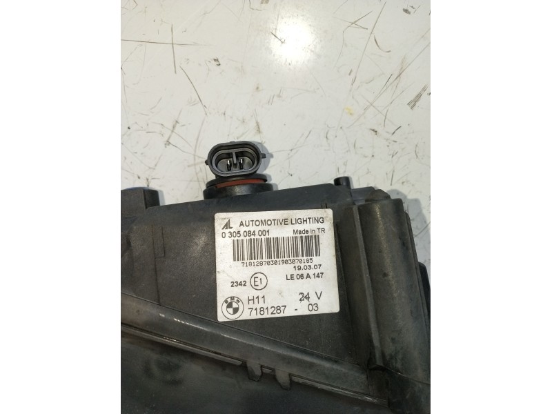 Recambio de faro antiniebla izquierdo para bmw serie 1 berlina (e81/e87) 120d referencia OEM IAM 0305084001  