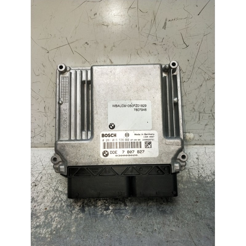 Recambio de centralita motor uce para bmw serie 1 berlina (e81/e87) 120d referencia OEM IAM 0281013536  