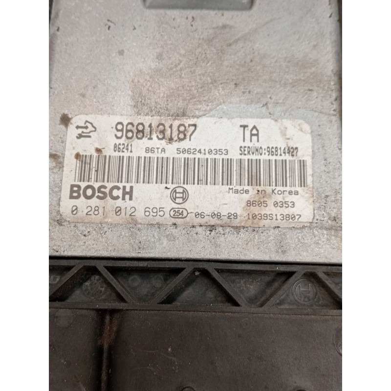 Recambio de centralita motor uce para chevrolet captiva 2.0 vcdi lt referencia OEM IAM 0281012695 96813187  