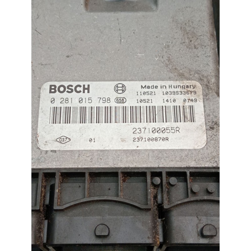 Recambio de centralita motor uce para renault megane iii hatchback (bz0/1_, b3_) 1.9 dci (bz0n, bz0j) referencia OEM IAM 0281015