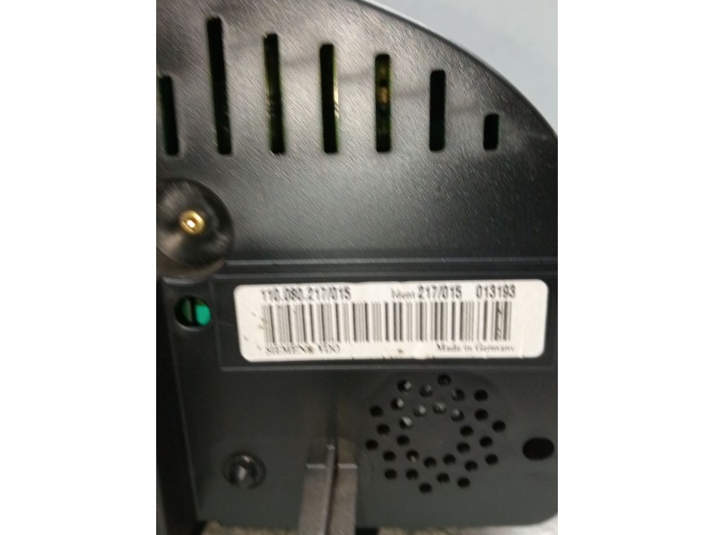 Recambio de cuadro instrumentos para volkswagen touran (1t1, 1t2) 2.0 tdi referencia OEM IAM 110080217  