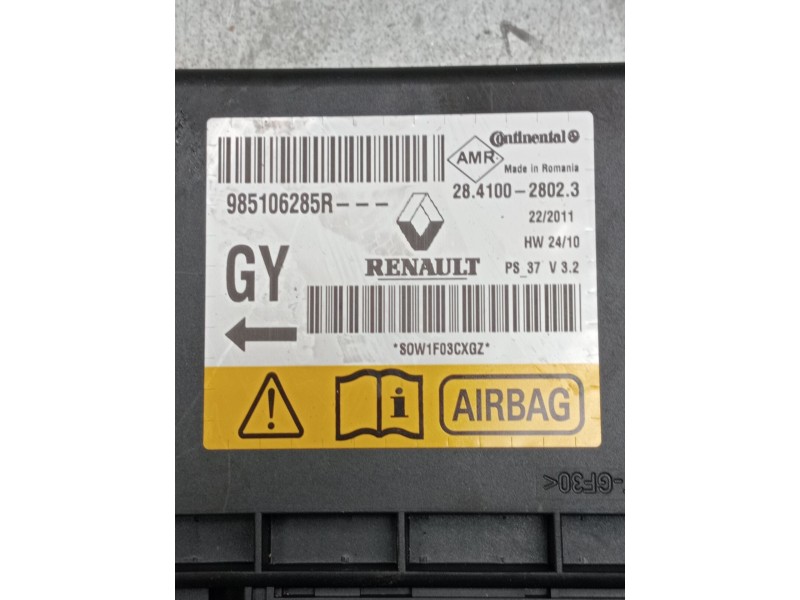 Recambio de kit airbag para renault megane iii hatchback (bz0/1_, b3_) 1.9 dci (bz0n, bz0j) referencia OEM IAM 985106285R  