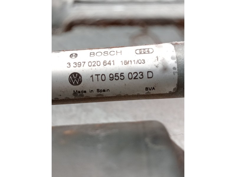 Recambio de motor limpia delantero para volkswagen touran (1t1, 1t2) 2.0 tdi referencia OEM IAM 3397020641 1t0955026d Delantero 