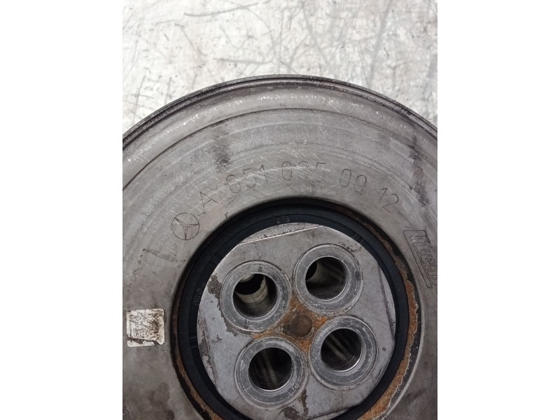 Recambio de polea cigueñal para mercedes-benz vito (w639) basic, combi referencia OEM IAM A6510350912  