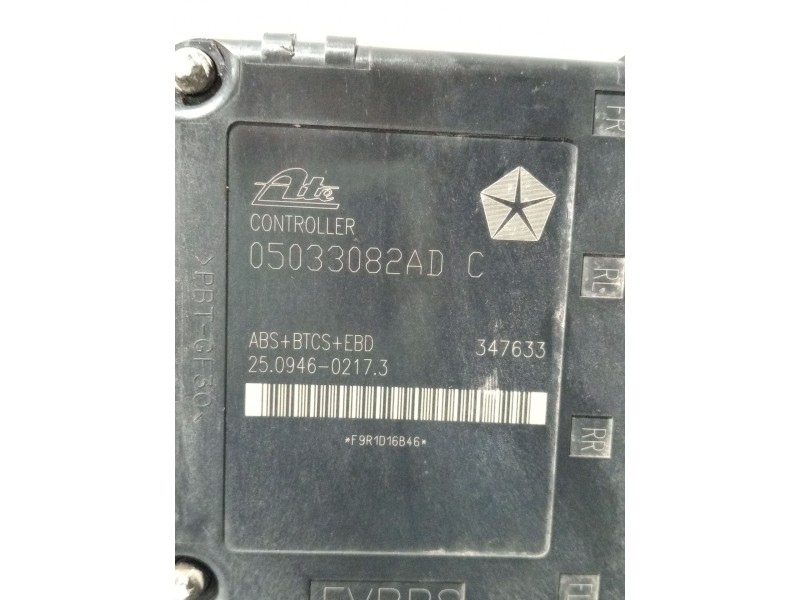 Recambio de abs para chrysler pt cruiser (pt_) 2.0 referencia OEM IAM 05033082AD 25020903452 25020407143