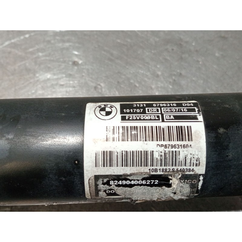 Recambio de amortiguador delantero derecho para bmw x3 (f25) referencia OEM IAM 31316796316 F25V009BL 824904006272