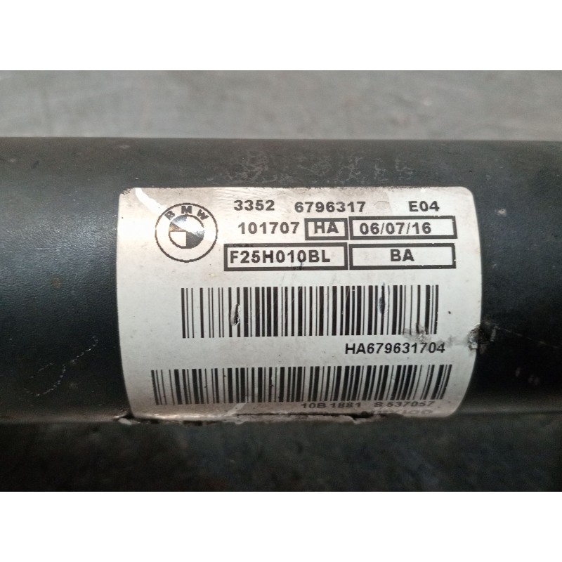 Recambio de amortiguador trasero derecho para bmw x3 (f25) referencia OEM IAM 6796317  
