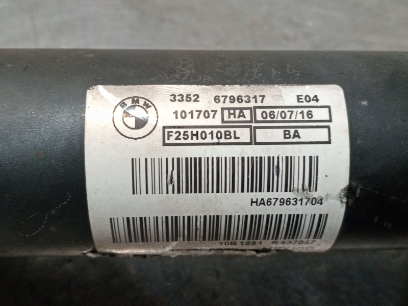 Recambio de amortiguador trasero derecho para bmw x3 (f25) referencia OEM IAM 6796317  