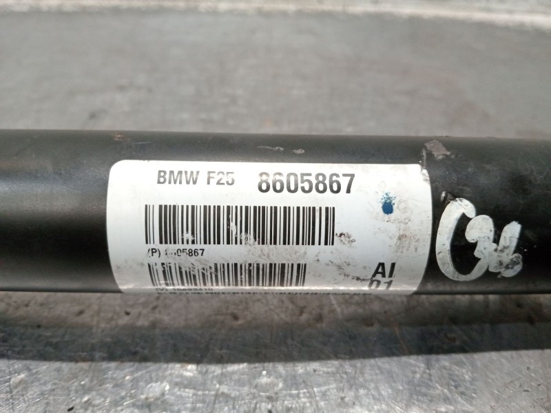 Recambio de transmision central delantera para bmw x3 (f25) referencia OEM IAM 8605867  