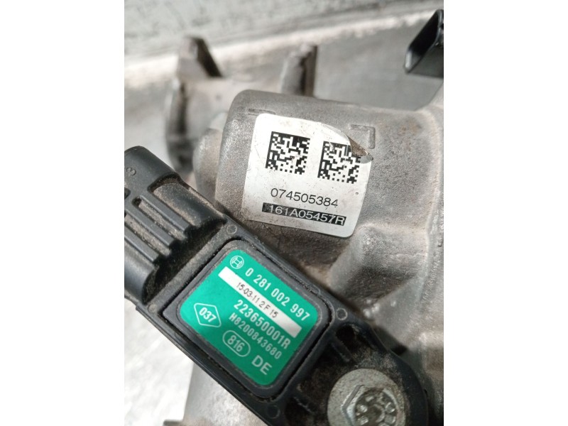 Recambio de caja mariposa para renault clio iv 1.5 dci diesel fap referencia OEM IAM 161A05457R 074505384 