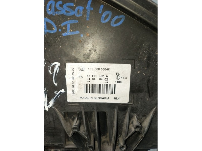 Recambio de faro izquierdo para volkswagen passat b5.5 (3b3) 1.9 tdi referencia OEM IAM 1EL00835001  