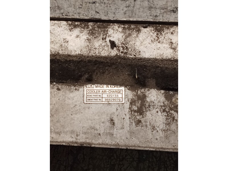 Recambio de intercooler para opel antara cosmo 4x4 referencia OEM IAM 622155 96629070 