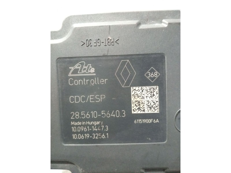 Recambio de abs para renault megane iii hatchback (bz0/1_, b3_) 1.9 dci (bz0n, bz0j) referencia OEM IAM 28561056403 476601563R 9