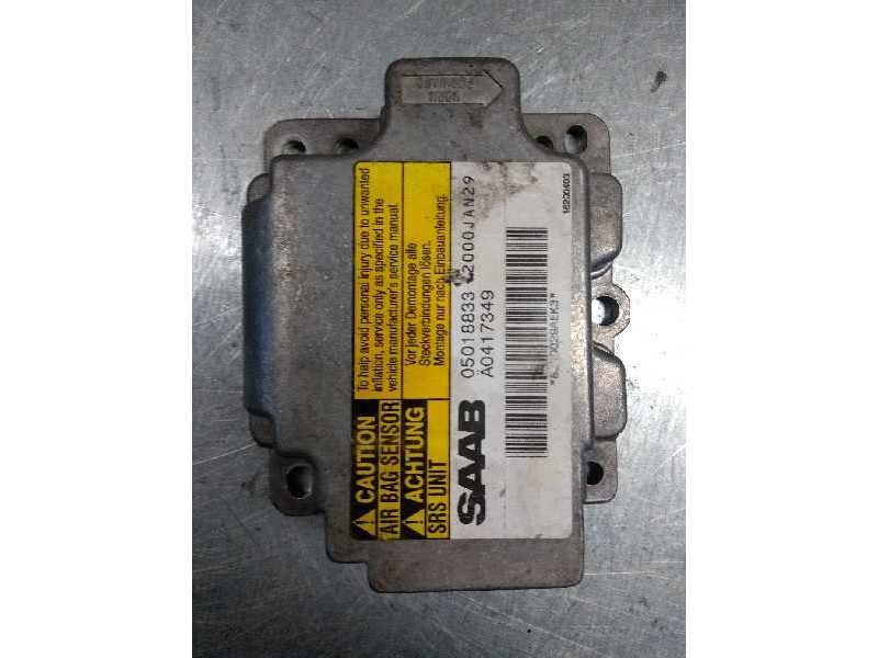 Recambio de centralita airbag para saab 9-3 berlina 2.0 t sek referencia OEM IAM 5018833 A0417349 2000JAN29