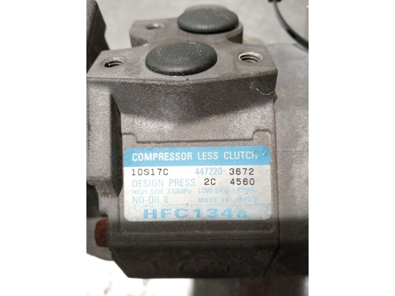 Recambio de compresor aire acondicionado para chrysler pt cruiser (pt_) 2.0 referencia OEM IAM 4472203672 10S17C 