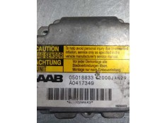 Recambio de centralita airbag para saab 9-3 berlina 2.0 t sek referencia OEM IAM 5018833 A0417349 2000JAN29 2